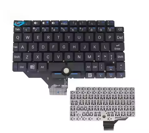 US English Keyboard for UMPC Pocket1 GPD Pocket 1 P1, GPD UMPC T1 T2 Mini Laptop Keyboards SCDY-180-