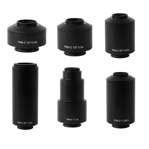 0.35X 0.5X 0.65X 0.8X 1X 1.2X 1.5X 2.25X Camera Adapter Compatiable for Zeiss Primo Star Series P50 
