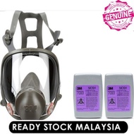 3M 6800 Double Full Face Respirator + 2pcs 3M 7093 P100 Particulate Filter