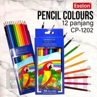 Echelon 12-color colored pencils Echelon colored pencils Pigmented colored pencils Long Echelon colo