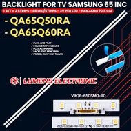 SAMSUNG 65 INCH TV BACKLIGHT QA65Q50RA QA65Q60RA BL LED LAMP V9Q6-650SM0-R0 BN96-48108A 66LED