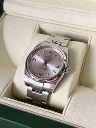 😍Rolex 369 Air King  Pink Dial 114200 34mm