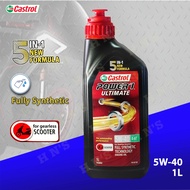 Castrol POWER1 Ultimate 4T Scooter 5W-40 Motor Oil 1L Fully Synthetic JASO MAB