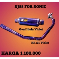 Knalpot SONIC SJ88 GP IDOLA Violet
