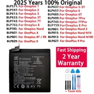Battery For Oneplus one 1+ For OnePlus 1 2 3 1+3 One Plus Nord 2 N10 X 3 3T 5 5T 6 6T 7 7T 8 8T 9 9R