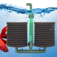 Aquarium Double Head Sponge Filter Aquarium Accessories Purifying Water Quality Fish Tank Fish Tank Double Head Sponge Filter