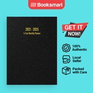 2021 - 2025 5-Year Monthly Planner - Hardback - English - 9781947399235