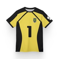 Men's Summer 3D Printing blue lock sport and cosplay t-shirt, gin gagamaru Goalkeeper unisex footbal
