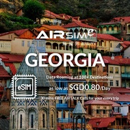 AIRSIMe Global Travel Prepaid eSIM - Georgia