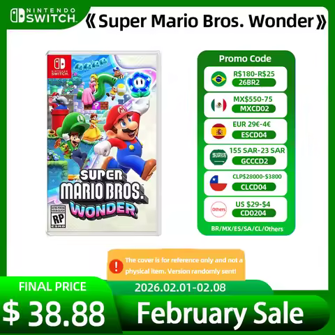 Super Mario Bros. Wonder Nintendo Switch Game Deals 100% Original Physical Cartridge Game Card Suppo