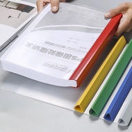 SG stock A4 File Slide Binder / Clip File PVC Slide Binder A4 / Report Cover/ Slide Binder File