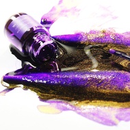 Alat tulis Semiramis Warna Serbuk Emas Dakwat Pen Fountain Dakwat Kaca Dip Pen Warna Dakwat Bukan Ka