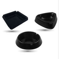 HITAM Black Melamine Ashtray/Ashtray