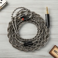 KBEAR DarkJade 6N silver-plated copper 252-core 4-strand HiFi earphone cable, 3.5mm/4.4mm gold-plate