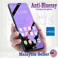 VIVO Y7s / Y9s / Y3 / Y17 Full Cover blue ray Tempered Glass Anti Blue Ray