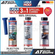 ORIGINAL LIQUI MOLY ENGINE FLUSH 3 IN 1 COMBO OIL ADDITIVE INJECTION CLEANER HIGH QUALITY ENGINE 4X4 4WD PARTS VALVE OIL