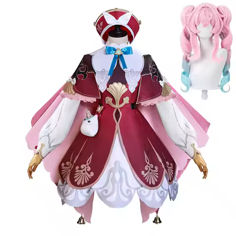 Hyacine Cosplay Honkai Star Rail Cosplay Costume Hyacinthia Wig Shoes Women Role Play Dress Uniform 