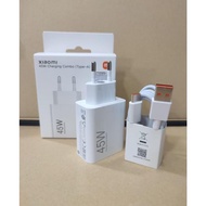 Original XIAOMI CHARGER 45W - 90W TYPE C FAST TURBO CHARGING
