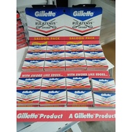 Gillette Wilkinson sword saloon pack blades 20 tucks 10 blades