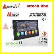 Head Unit Android 9 inch Mtech MM-8803 Voice Command RAM 2/32GB