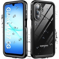 For  Galaxy A17 5G Phone Case Waterproof, [IP68 Waterproof Dustproof] [Built-in Screen Protector]