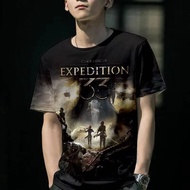 Summer New Expedition Team 33 Game 3D Printed T-shirt For Men Short Sleeve O-neck Tees