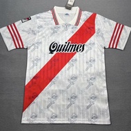 96-97 HC Home White Retro Short-Sleeve Football Jersey S-XXL
