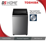 TOSHIBA 7.0kg | 8.0kg | 9.0kg | 10kg Top Load Auto Washing Machine Silver Colour洗衣机
