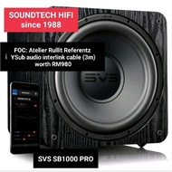 SVS SB1000 PRO power subwoofer + FOC CABLE WORTH RM980