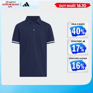 [CHỈ 16.10-MUA 3 GIẢM 40%+VOUCHER 17%] adidas Đánh gôn Áo Polo Piqué Club Trẻ Em Trẻ em Màu xanh da 