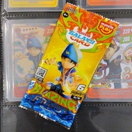Boboiboy Monsta Galaxy Card Pek Blazing Frost 9/9 (SR) ⭐⭐ GOLD CARD