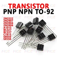 TO-92 NPN PNP Transistor S8050 S8550 BC327 BC337 2N2222 2N3904 2N3906 2N2907 C1815 A1015
