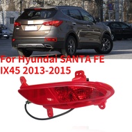 CAPQX For Hyundai SANTA FE IX45 2013 2014 2015 Rear Bumper Fog light Reflector Light rear Brake Light Fog Lamp Foglight foglamp