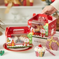 Cupcake Hampers Box Cupcake Box Christmas Hampers Dessert Hampers Marry Christmas/ Cupcake Box