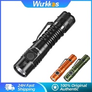 AA AA Wurkkos Fc11c 1200Lm EDC Flashlight 18650 Portable Rechargeable LED Lamp Ipx-8 Buck Circuit To