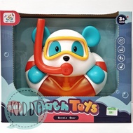 MESIN Soap bubble Toys - bear bubble machine - Kids Bath bubble machine