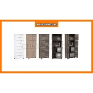 8 Doors Storage box with Lock  / Display Cabinet / Bookshelf