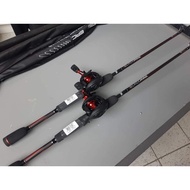 Combo requires abu lack max lure and abu black max horizontal reel