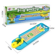 Frog Bowling ball shooting Frog toy - mini Bowling for children