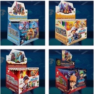 [ORIGINAL] NEW MONSTA BOBOIBOY GALAXY TRADING CARD SERIES SET: PEK ELEMENTAL FUSION UNGGUL ADIWIRA V