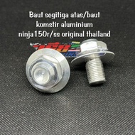 Baut Segitiga Atas/Baut Komstir Ninja R Ninja Ss Aluminium Ori Thailan