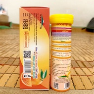 Booster C1000 - Vitamin C Effervescent Tablets 1000mg Helps Supplement the Body, Supports Improved I