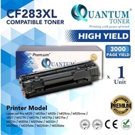 QUANTUM Compatible 83A CF283A CF283X CF283XL for HP MFP M125a M127fn M127fw M201n M201dw M225dw M225