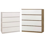 4 Layer Chest of Drawer / 5  Drawers Wooden Drawer Storage
