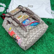 Gucci刺繡後背包