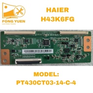 H43K6FG HAIER TV TCON BOARD H43K6FG (Version-2)