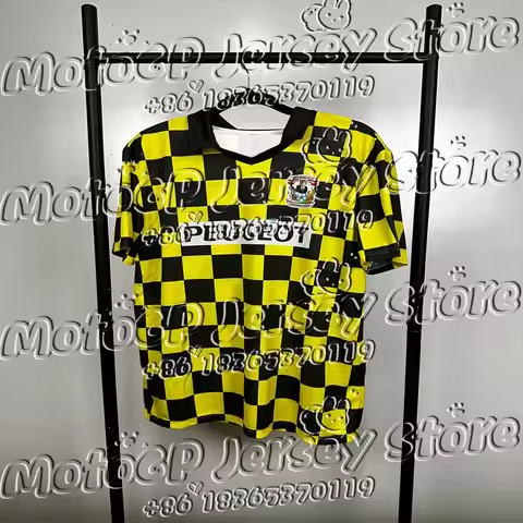 Moto New Arrivals Men's POLO Shirt English Clubs Coventry City Football Shirt 1996/1997 Retro Vintag