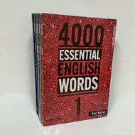 New version of 4000 words of English: 6 books of Essential English Level 1-6 IELTS SAT Core Words En