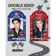 RACER CAHOL F1 ACRYLIC PHOTOCARD HOLDER F1 CAHOL BAGCHARM FORMULA 1 KPOP ANIME THAI/ KEYCHAIN BAG CH