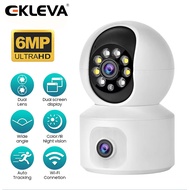 Ekleva 9MP Wifi PTZ survalance máy ảnh ai con người phát hiện đêm đầy màu sắc cam bé màn hình trong